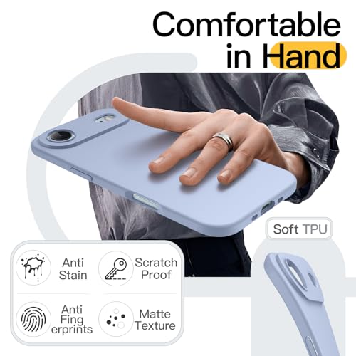 JETech Slim Case for iPhone Air, Sky Blue - color: Sky Blue