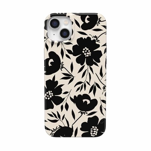 Casely iPhone 14 Plus Case | Dark Fantasy | Contrast Floral | Compatible with MagSafe | Classic Ultra Slim Design - color: Dark Fantasy | Contrast Floral