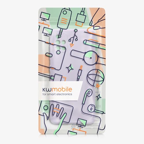 kwmobile Case Compatible with Samsung Galaxy A51 Case - Protective Slim TPU Phone Cover - Soft Matte Finish - Lavender - color: lavender, size: Galaxy A51