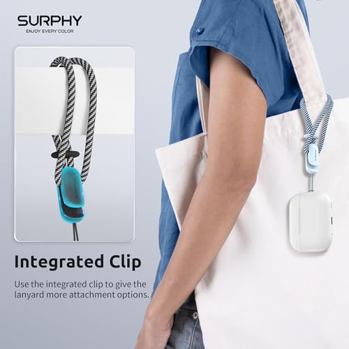 SURPHY 3 Pack Phone Wrist Strap, Phone Lanyard with Cellphone Tether Tab - color: Gray & Black & Cloud Blue