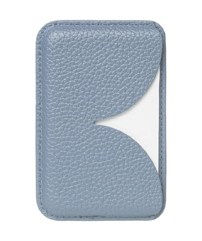 Luner - Eco Leather Magnetic Side-Access Card Wallet Compatible with Magsafe - [for iPhone 16, 15, 14, 13, 12 series] - [Holds 2 cards] - Frost Blue - color: Frost Blue, style: Side-access