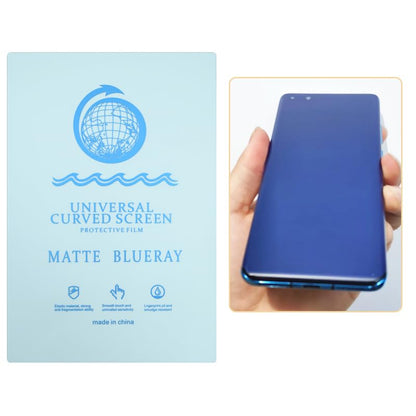 Cellphone Screen Protector Membrane Flexible TPU Anti Blue UV-Ray Green-Ray Hydrogel Sheet Camera Watch Protective Film Cutter Plotter Machine (Anti-Matte Blue Ray) - color: Anti-Matte Blue Ray