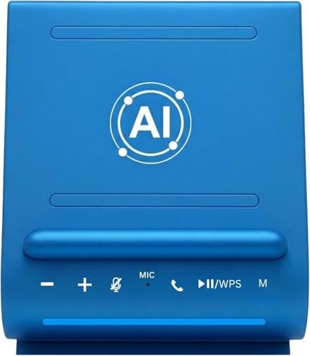 AI Home Companion combines ChatGPT-powered conversation, emotional recognition, Wireless Charger, Wi-Fi and Bluetooth Premium Speaker, Handsfree Call, 5 in 1 Ai Hub - color: White