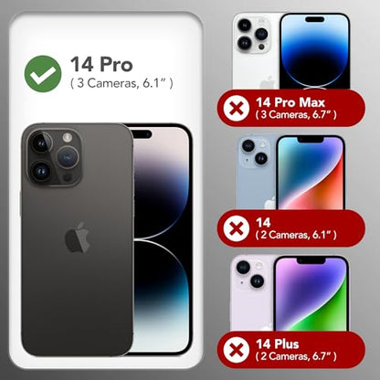 GONEZ Magnetic for iPhone 14 Pro Case, Silicone Cover Stone - color: A-Stone, size: Iphone 14 Pro
