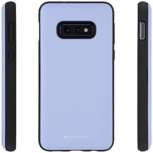 GOOSPERY Galaxy S10e Wallet Case with Card Holder, Protective Dual Layer Bumper Phone Case (Lilac Purple) - color: Purple, size: Galaxy S10E