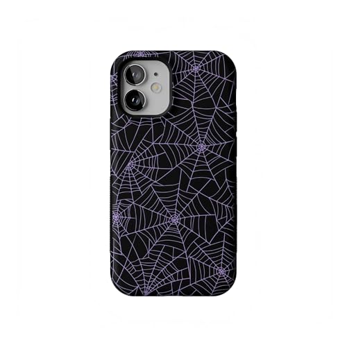 Casely iPhone 12 Mini Case | Midnight Web | Spider Web | Bold Protective Design | Compatible with MagSafe - color: Midnight Web | Spider Web, size: Iphone 12 Mini