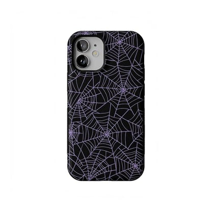 Casely iPhone 12 Mini Case | Midnight Web | Spider Web | Bold Protective Design | Compatible with MagSafe - color: Midnight Web | Spider Web, size: Iphone 12 Mini