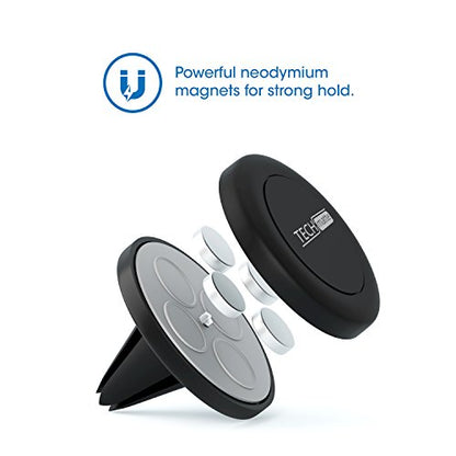 TechMatte Magnetic Car Phone Mount (2-Pack)