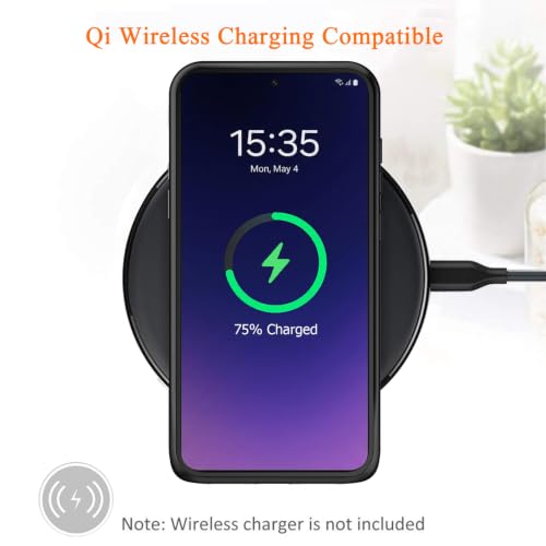 Battery Case for Galaxy A36/A37/A56,10000mAh Rechargeable Portable Charging Case with Wireless Charging Compatible for Galaxy A36/A56 (6.7 inch) with Carplay Extended Battery Pack Charger Case (Black) - size: Galaxy A36/A37/A56