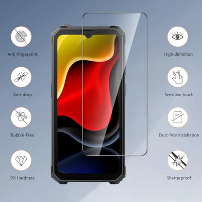 3 Pack for Blackview BV4800 SE Screen Protector Tempered Glass, Military Grade Shatterproof, 9H Hardness, Fingerprint Unlock, Bubble Free, AUUYYA Anti Scratch Protection Film for Blackview BV4800 SE, Case Friendly - size: Blackview BV4800 SE