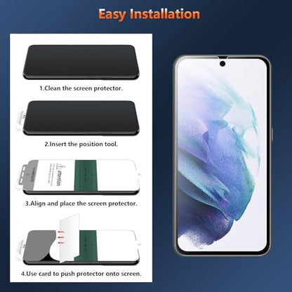 4 Way Matte Privacy Screen Protector for Samsung Galaxy S21 Plus - size: Galaxy S21 Plus