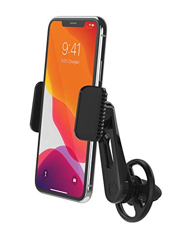 Scosche VP2M-SP Universal Freeflow Vent/Dashboard Phone Holder for Car, 2-in-1 Portable, Adjustable Non-Magnetic Mobile Device Stand with 360° Rotation, Vent Clips and Quick Grip Universal Mount Head - size: 1 Pack, style: FreeFlow Dash / Vent
