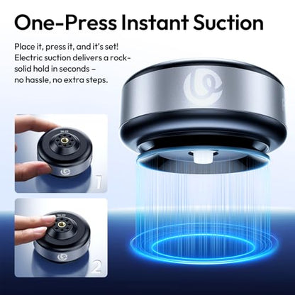 ULANZI SK-23 Electric Camera Suction Cup Mount with 1/4" Screw Hole