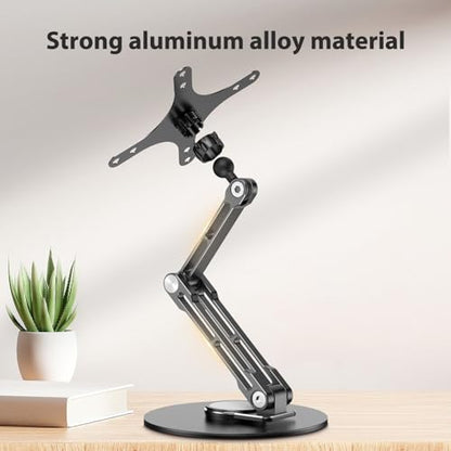 UPERFECT 75mm VESA Mount Stand, Foldable Portable Monitor Stand - size: 17.3 inch