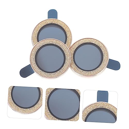 Veemoon 3pcs Camera Lens Protectors for Pro Scratch Resistant Lens Films with High Light Transmittance Easy Installation Anti-fall Finish