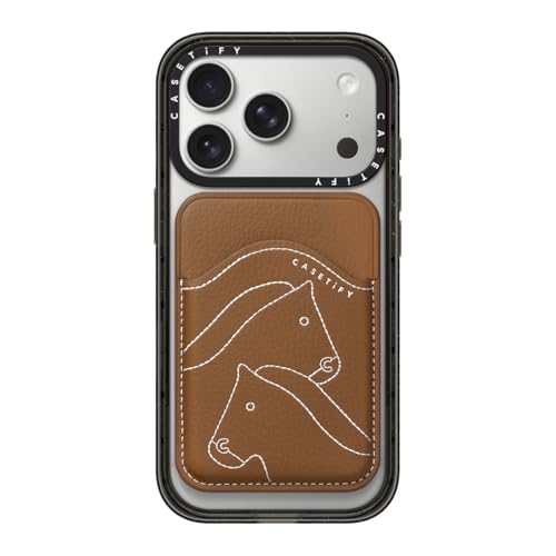 CASETiFY BioVeg Horse Wallet [Compatible with Magsafe] - Tan - color: Tan - Horse
