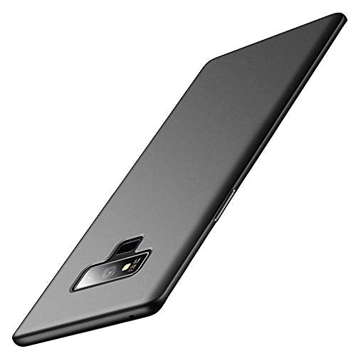 Galaxy Note 9 Phone Case,Slim Thin Soft Flexible TPU Rubber Gel Skin Silicone Lightweight Anti-Scratch Shockproof Protective Cases Cover for Samsung Galaxy Note 9,Matte Black - color: Black