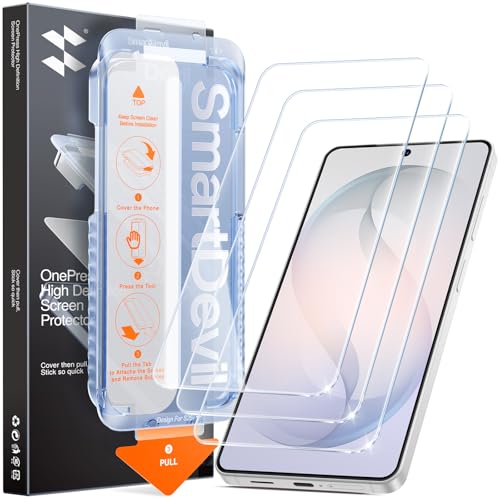 SMARTDEVIL 3 Pack for Samsung Galaxy S26 Plus Screen Protector - size: For Samsung Galaxy S26 Plus 6.7 inches