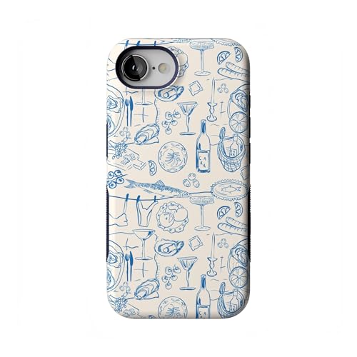 Casely iPhone 16e Case | Amalfi Aperitivo | Dolce Vita | Bold Protective Design | Compatible with MagSafe - color: Amalfi Aperitivo | Dolce Vita
