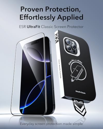 ESR 3 Pack for iPhone 16 Pro Max Screen Protector, Classic - size: iPhone 16 Pro Max 6.9 inch