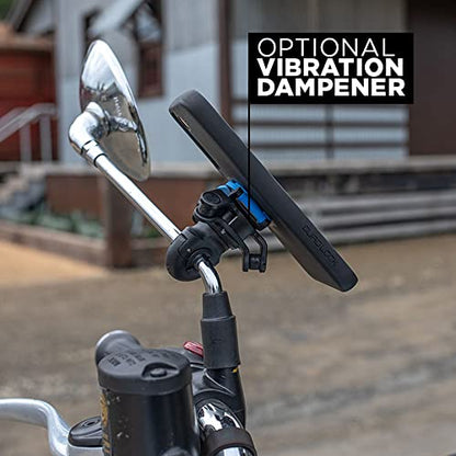Quad Lock Motorcycle/Scooter Mirror Mount for iPhone and Samsung Galaxy Phones - size: Mirror Mount