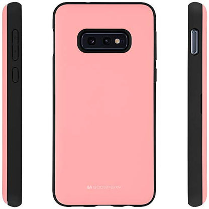 GOOSPERY Magnetic Door Bumper Compatible with Galaxy S10e, Card Holder Wallet Case Easy Magnet Auto Closing Protective Dual Layer Sturdy Phone Back Cover - Pink - color: Pink, size: Galaxy S10E