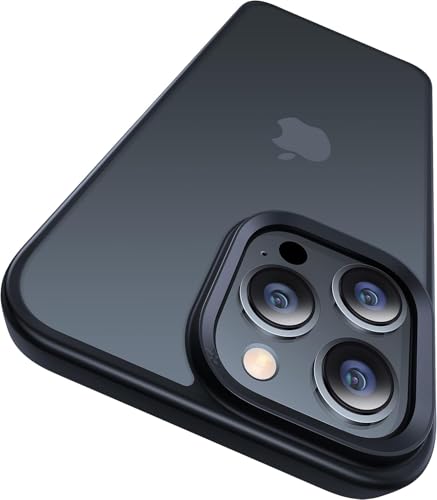 CASEKOO Armor Shockproof for iPhone 16 Pro Case, Slim, Frosted Black | [Mil-Grade Drop Protection] Translucent Thin Cover, Women Men for iPhone 16 Pro Case Phone Case 6.1 inch - color: Frosted Black, size: for iPhone 16 Pro 6.3