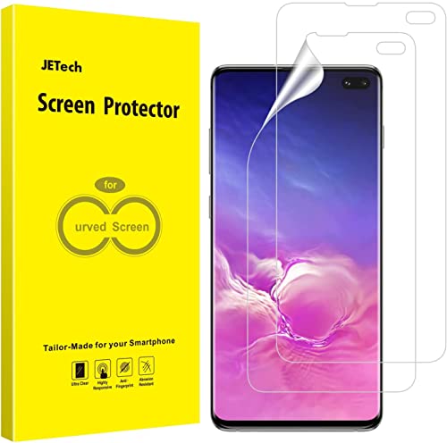 JETech TPU Screen Protector for Samsung Galaxy S10 Plus, 2-Pack - size: Galaxy S10 Plus