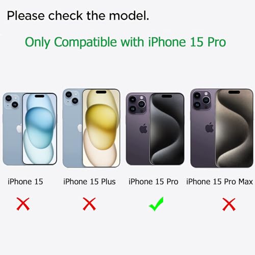Battery Case for iPhone 15 Pro, Upgraded 10000mAh Battery Pack Rechargeable Charger Case with Carplay Wireless Charging Compatible for iPhone 15 Pro(6.1 inch) External Battery Charging Cover(Black) - size: iPhone 15 Pro (6.1 inch)-10000mAh