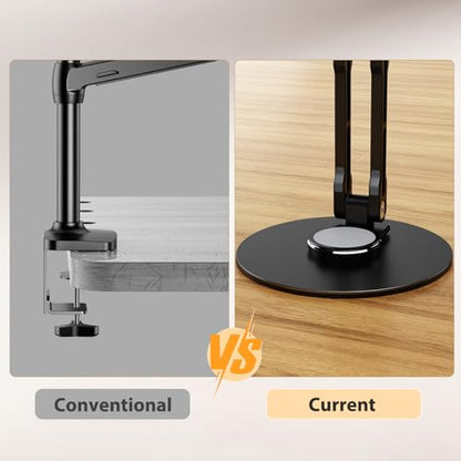 UPERFECT 75mm VESA Mount Stand, Foldable Portable Monitor Stand - size: 17.3 inch