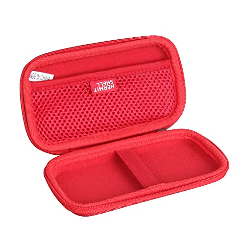 Hermitshell Hard Travel Case for INIU Portable Charger 10000mAh Power Bank [2022 Version] (Red) - color: Red