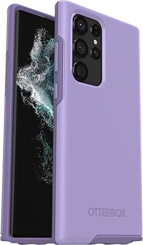 OtterBox Symmetry Series Case for Samsung Galaxy S22 Ultra (NOT S22/Plus) Non-Retail Packaging, Purple - color: Purple
