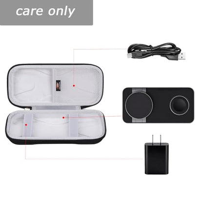 Hard Case for UEQ/VBA/KEEPRO Foldable 3 in 1 Wireless Charging Station
