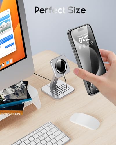 for Mag-Safe Charger, Magnetic Wireless Charger, Black - color: Black