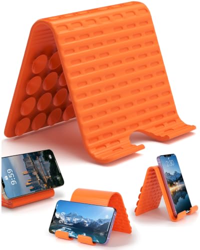 Airplane Phone Holder, Flexible Silicone Cell Phone Stand