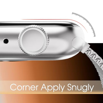 7 Packs for Apple Watch Screen Protector Series 9 8 7 41mm, New TPU Film for iWatch S9 S8 S7, Bubble Free Flexible Film, HD Touch Sensitive, Anti-Scratch, Self-Healing