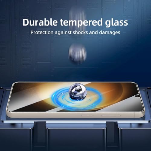 NEW'C for Samsung Galaxy S24 5G Screen Protector Tempered Glass HD Clear - size: S24 6.2 inches