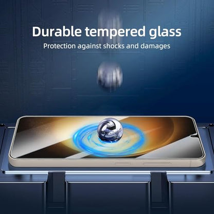 NEW'C for Samsung Galaxy S24 5G Screen Protector Tempered Glass HD Clear - size: S24 6.2 inches