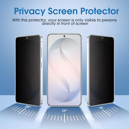 amFilm OneTouch for Samsung Galaxy S26+/S26 Plus Privacy Screen Protector - size: S26P-6.7"