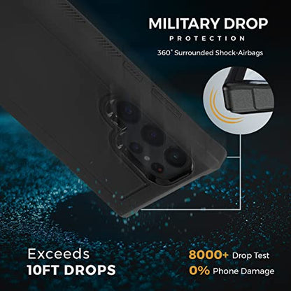 MOTIVE Heavy Duty Case for Samsung Galaxy S23 Ultra, Military Grade | 6.7" - size: Samsung Galaxy S23 Ultra