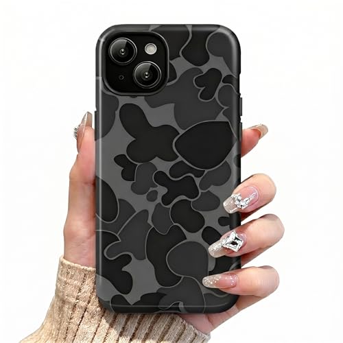 for iPhone 13/14 Case,Outdoor Camo Pattern for Boy Men Girls Women,Camera Scratch Protection,Shockproof TPU Hard PC Protective Phone Cover. - color: Outdoor Camo, size: for iPhone 13/14