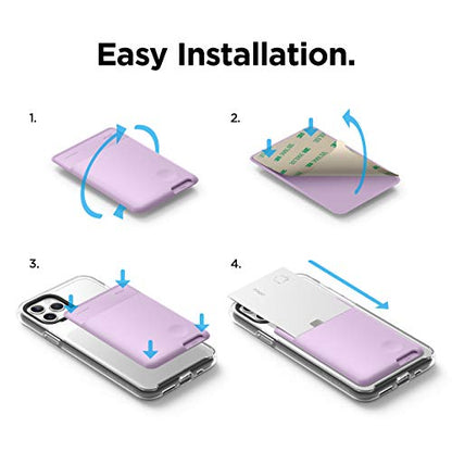 elago Phone Card Holder for Smartphones - color: Lavender