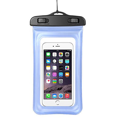 Floating Waterproof Phone Pouch Dry Bag Waterproof Phone Case for Samsung Galaxy S26 S25 S24 S23 S22 Ultra Plus S21 FE A57 A37 A17 A16 A15 Google Pixel 10 9a 8 iPhone 17 16 15 14 Plus 13 12 11 Pro Max