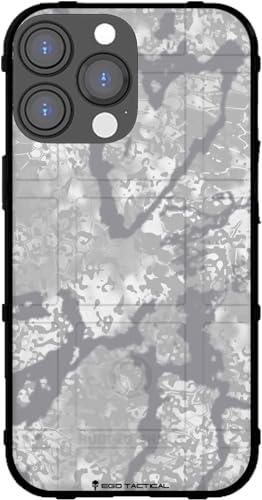 EGO TACTICAL Limited Edition Rugged Shield case Compatible with iPhone 15 Pro [6.1" Screen] Printed in The USA Official Kryptek Obskura Nivis Camouflage - color: Kryptek Obskura Nivis Camouflage, size: iPhone 15 Pro (6.1")