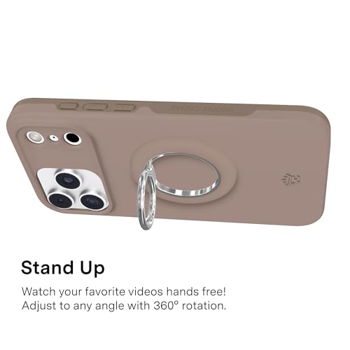 VELVET CAVIAR Compatible with MagSafe Phone Grip - color: Cashmere Taupe