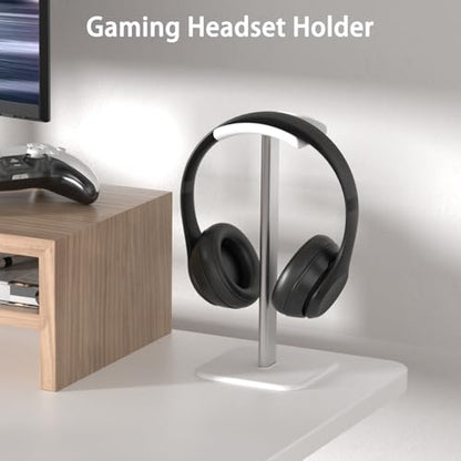 Headphone Stand for Desk - Headset Stand Headphone Holder (White_2 Pack) - color: White_2 Pack