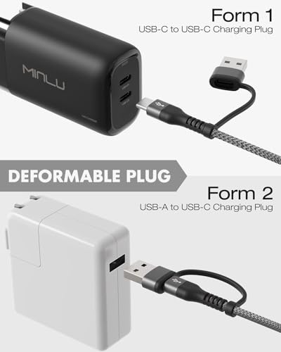 100W Fast USB C Charger Cable Right Angle,USB C to USB C Cord,1 ft,2 in 1 - size: 1ft