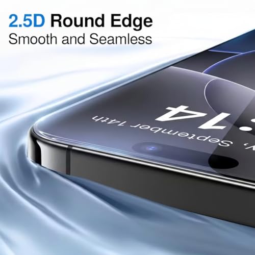 3 Pack for Apple iPhone 11 Pro/iPhone Xs/iPhone X Screen Protector 5.8 Inch Display, Tempered Glass 2.5D Edge Work Most Case
