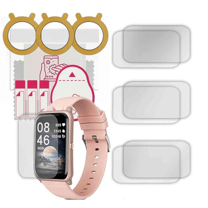 apgo 6x Hydrogel Ultra-Clear Screen Protector for jpantech, Hydrogel Film, Flexible, Soft TPU with positioning layer easy installation