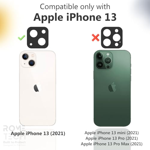 Rome Tech Clear Case Compatible with MagSafe for iPhone 13 6.1" (2021) - Slim and Rugged Fit Thin Shockproof Case Compatible with Magsafe Devices - Clarity - style: iPhone 13